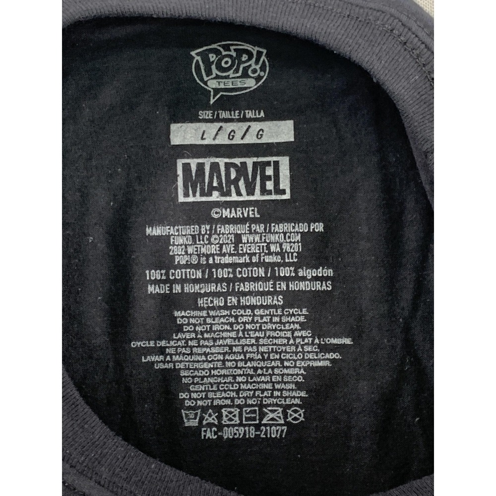 Wolverine‎ Shirt Mens Large Black Marvel Pop Tees Graphic Neon Superhero Retro - Picture 5 of 6